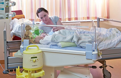 Hospital grade pump in NICU