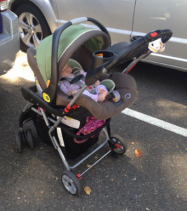 car seats and strollers