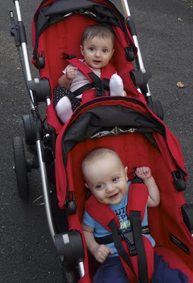 maclaren double stroller newborn