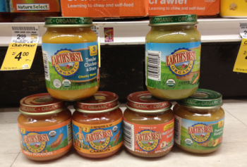 Earth's Best baby food starting solids
