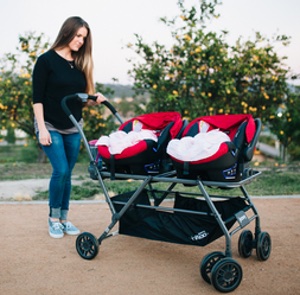 travel systems for twins suitable from birth