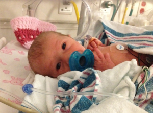 preemie baby girl