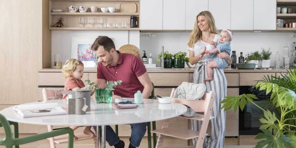 baby high chair for counter height table