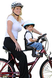 toddler bike seat attachment