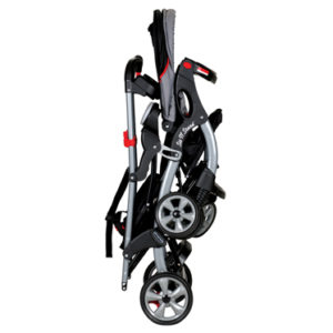 graco double stroller fold up