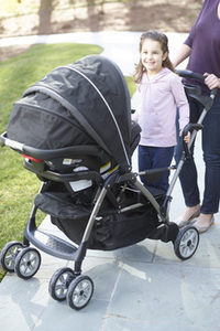 prams with standing platform