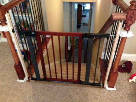 wall fixed baby gate