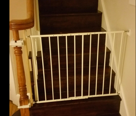 no threshold baby gate