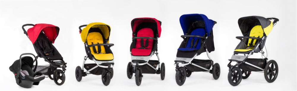 Mountain Buggy's 3-wheel Lineup