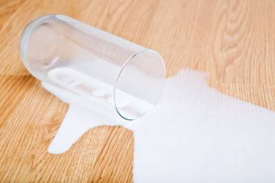 spilled milk