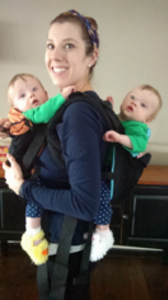 double baby wearing