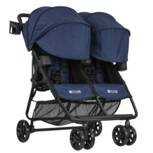 used zoe double stroller