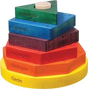 Maple Landmark Color Shape Stacker