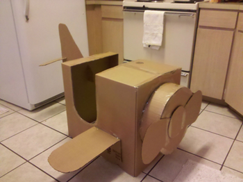 box airplane