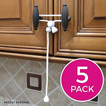 5 Pack Refrigerator Door Lock, Mini Fridge Lock Child Safety, Child Proof Cabinet  Locks, Fits Perfectly