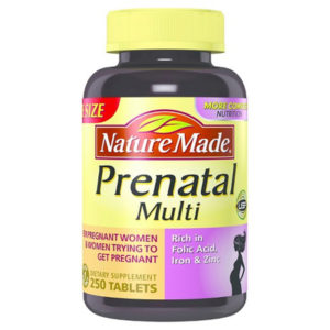 prenatal multivitamin recommendation