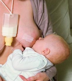 Lesbians Breastfeeding Each Other