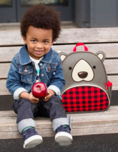 Buffalo Check Skip Hop Bear Backpack