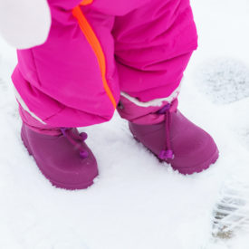 girls purple winter boots