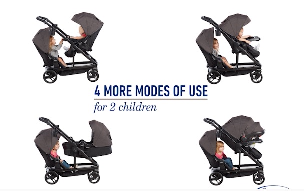 travel system that converts to double stroller