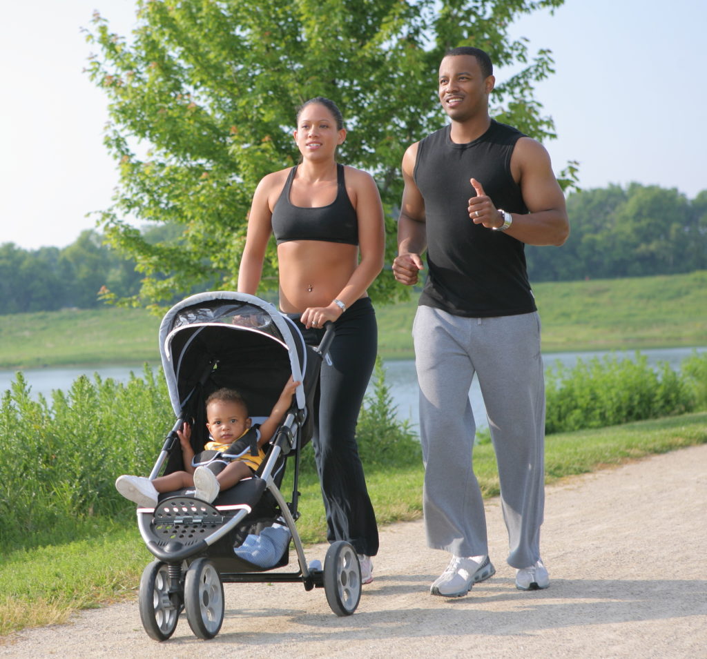 hands free running stroller