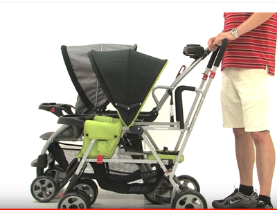 lightest sit and stand stroller