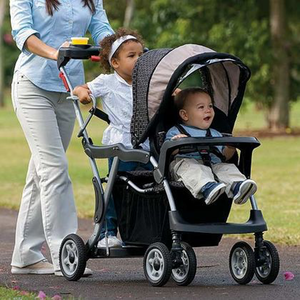 sit and stand stroller for 3