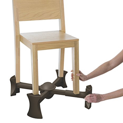 low profile booster seat for table