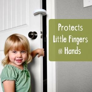 2-Pack) Door Lever Lock Baby Proofing - Upgraded Child Safety Toddler