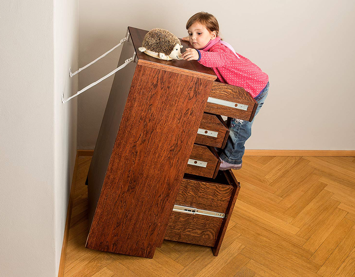 Baby proofing marble top table