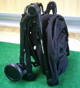 umbrella stroller folds into backpack