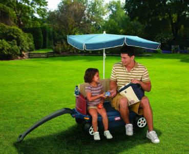 wagon with canopy and cooler