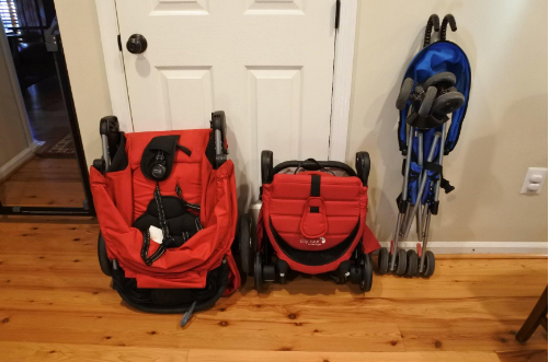 compact travel stroller carry on
