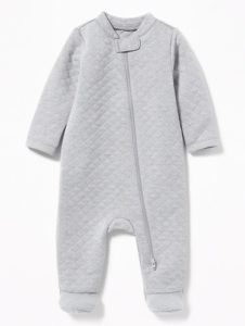 quilted baby pajamas