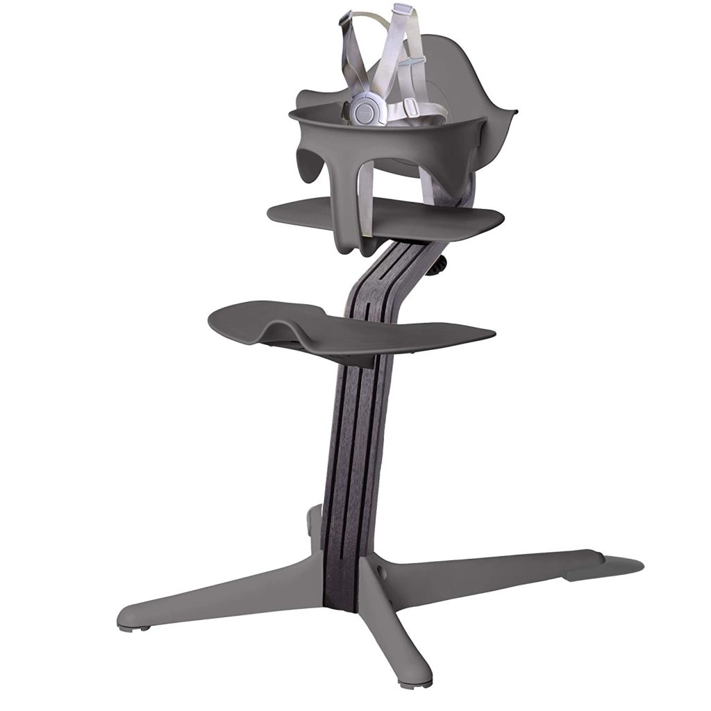 nomi high chair in black