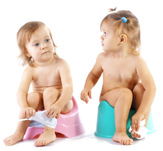 potty training twins