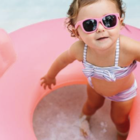 Toddler 100% UV Protection Sunglasses tazat Baby Sunglasses Rubber Kids Polarized Fit Shades Boys Girls Age 2-6 