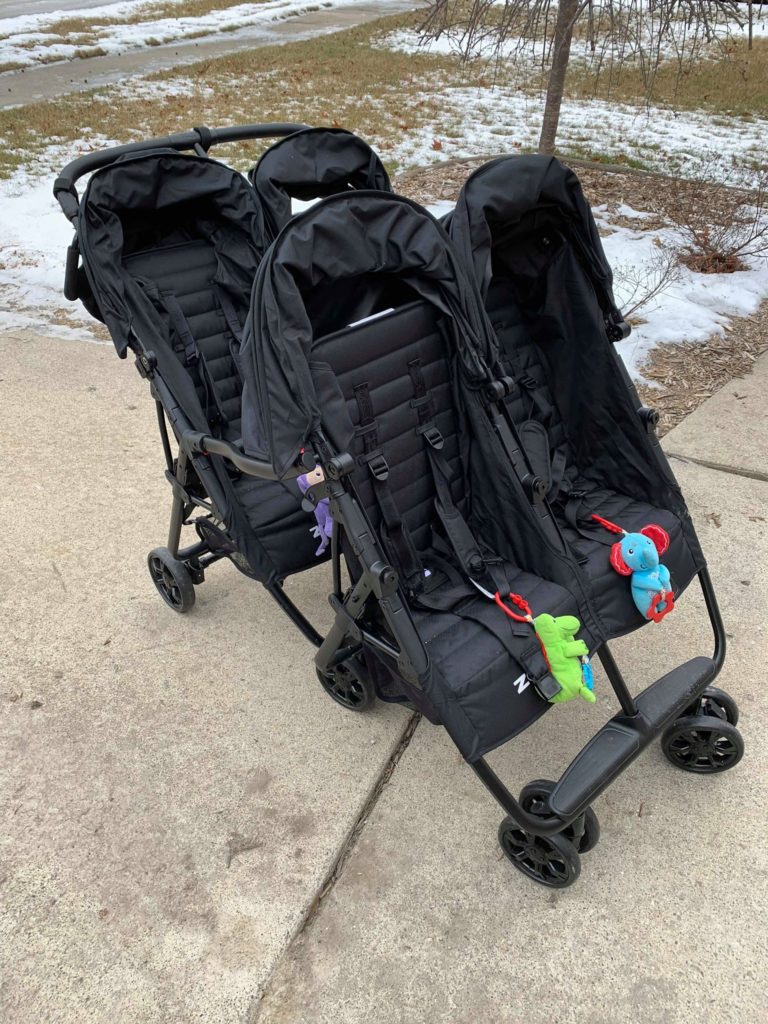 zoe triplet pram