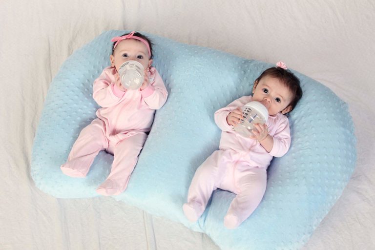 Best Twin Nursing Pillow to Make Feeding Twins Easier Lucie's List