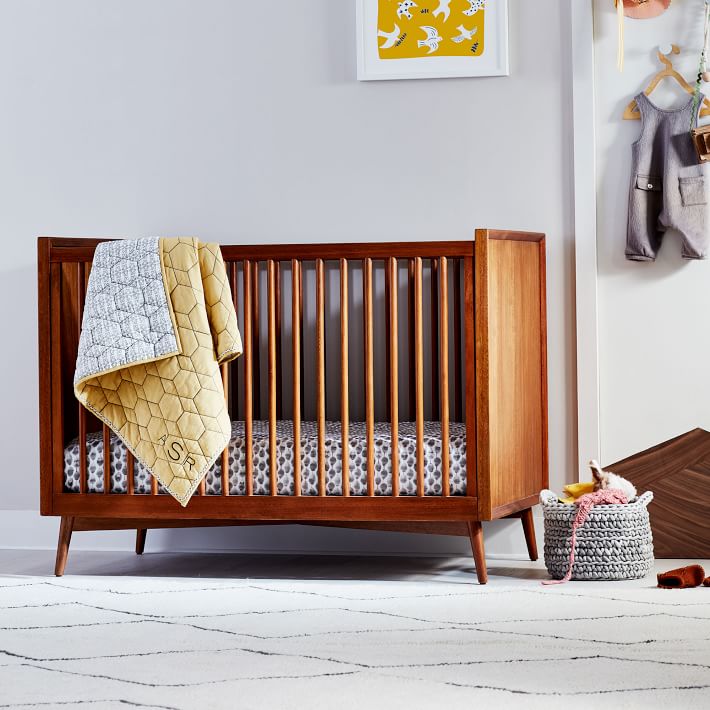 west elm mid century crib