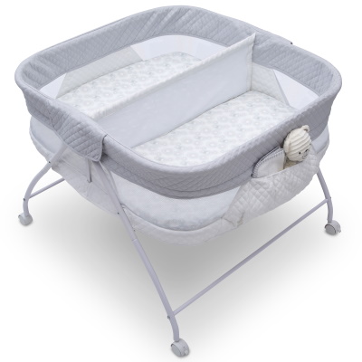 twin co sleeper bassinet