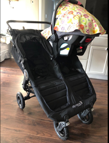 baby jogger double car seat adapter