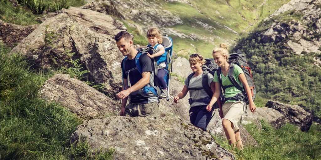 hiking with baby gear