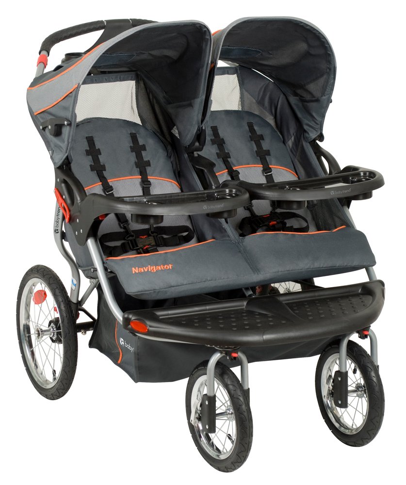 how much air baby trend expedition double jogging stroller