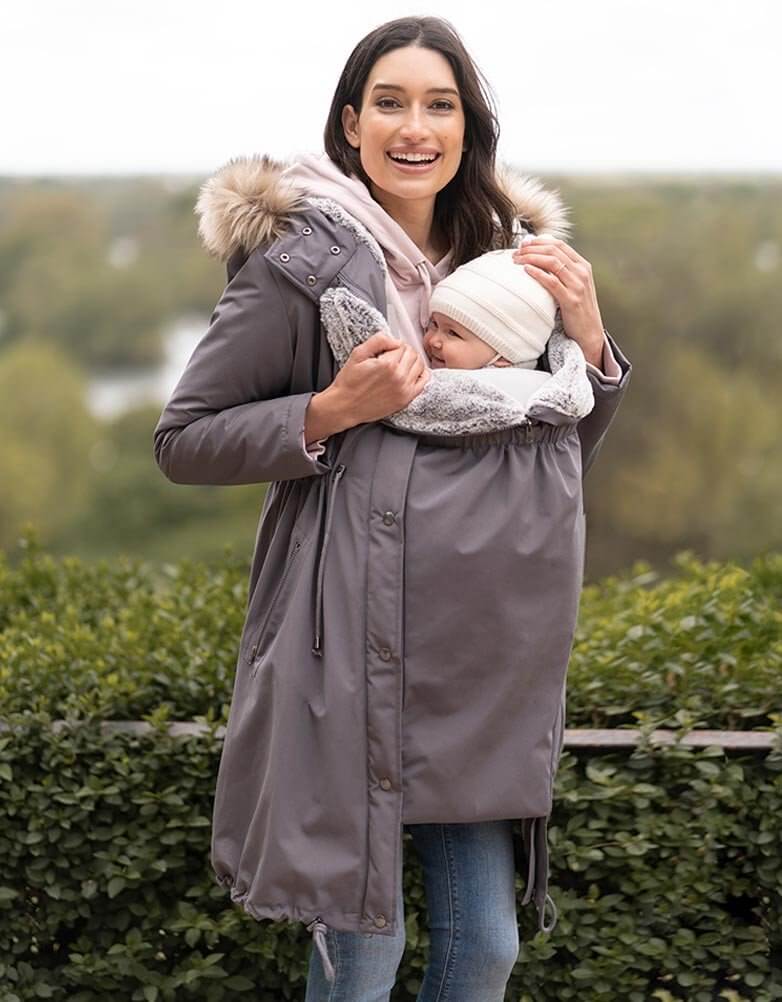 maternity puffer winter coat