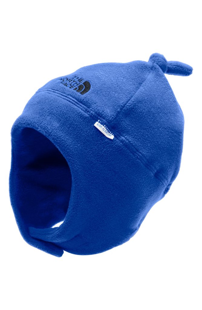 north face baby hat and mittens