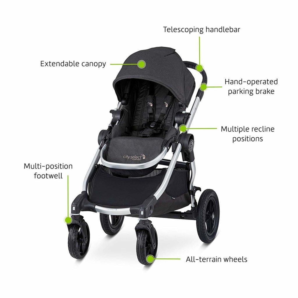 city select stroller weight limit