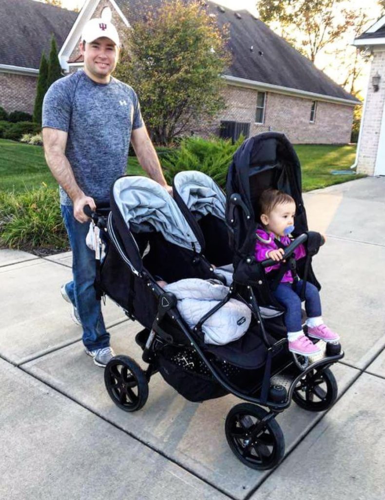 valco double stroller with joey seat