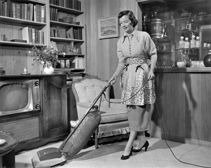 exercise during pregnancy 1950s housework