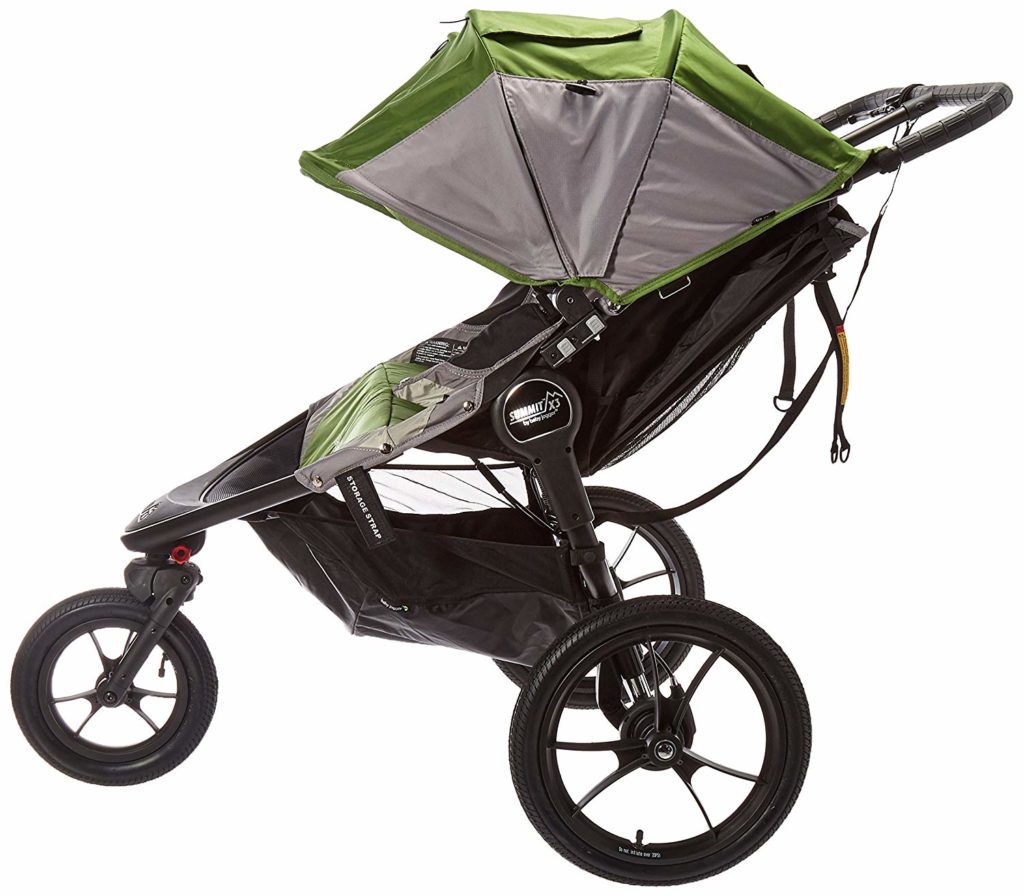 baby jogger summit x3 double used